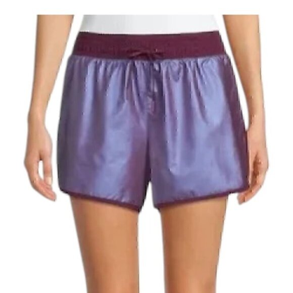 Avia Pants - Avia Women's Shine Shorts Purple Size XXL (20)